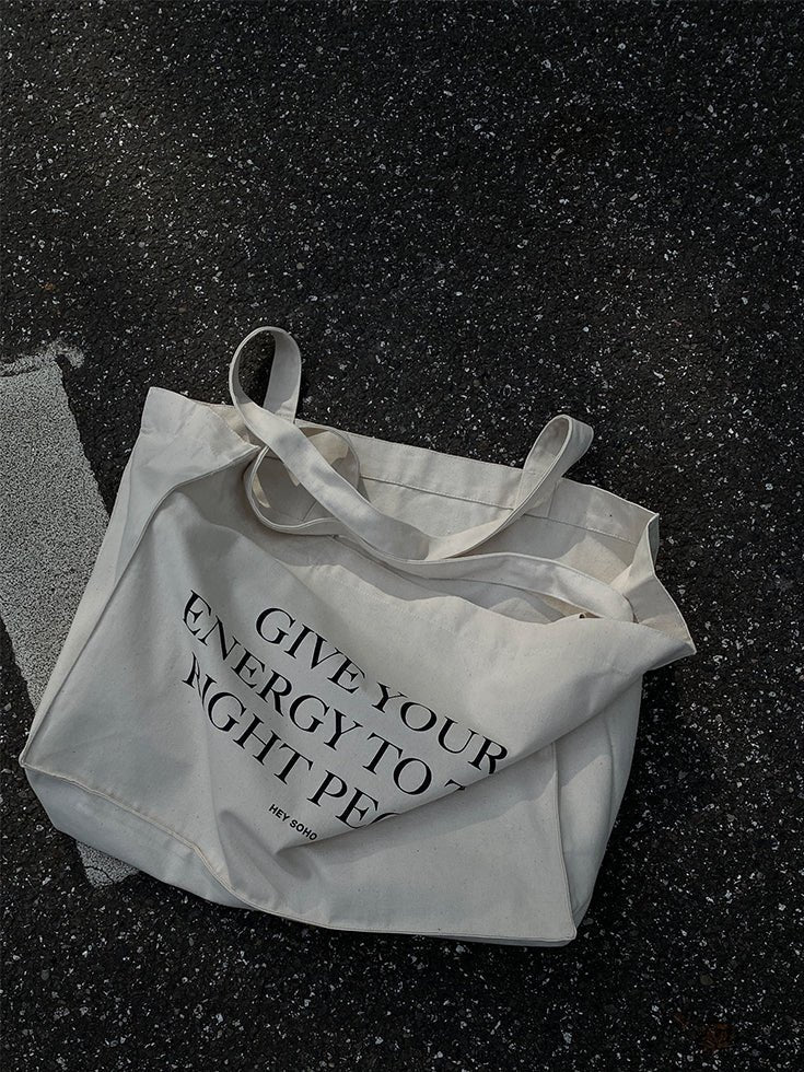 GIVE YOUR ENERGY TO THE RIGHT PEOPLE Shopper - heysoho