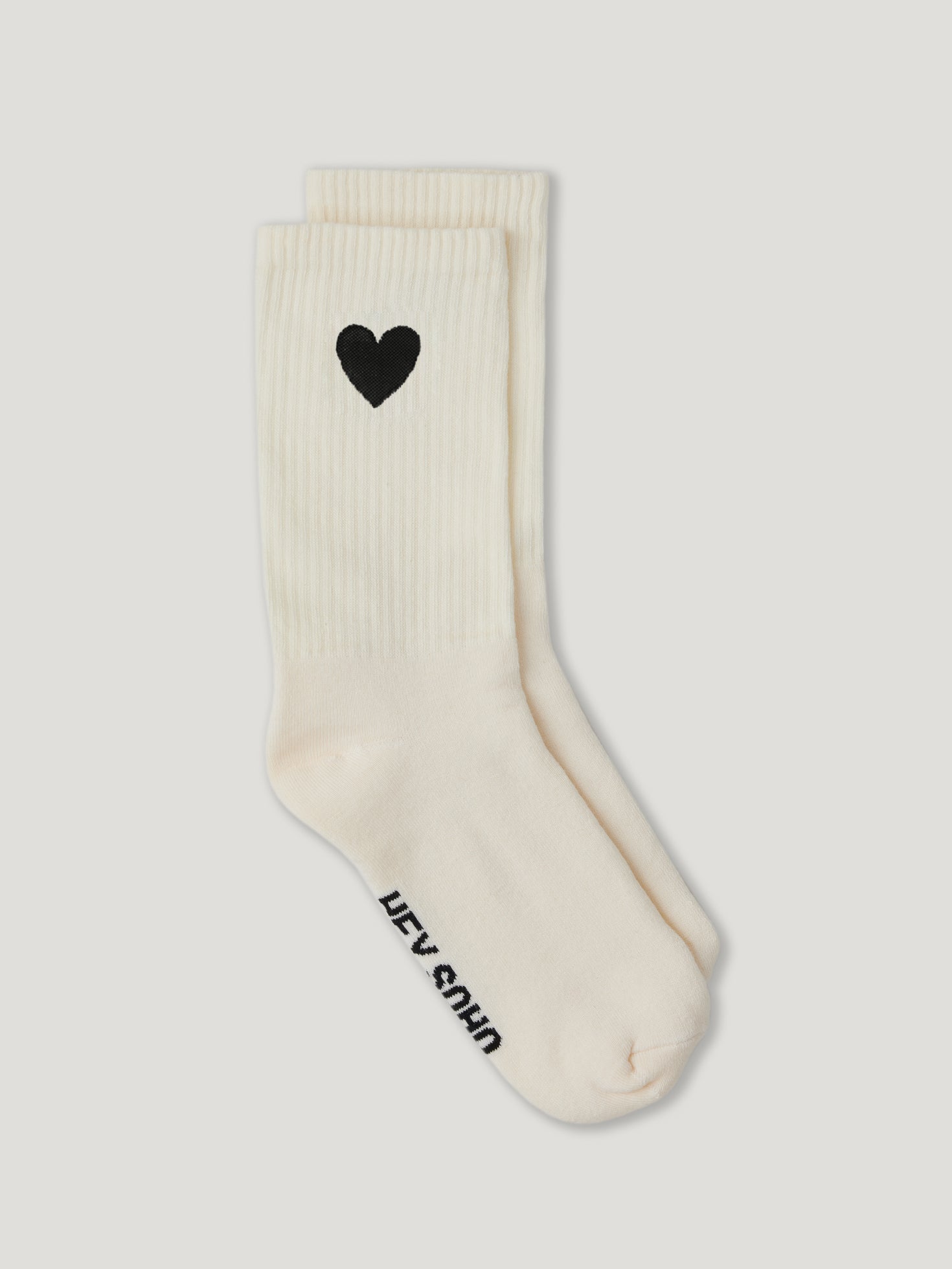 Herz Socken schwarz - heysoho