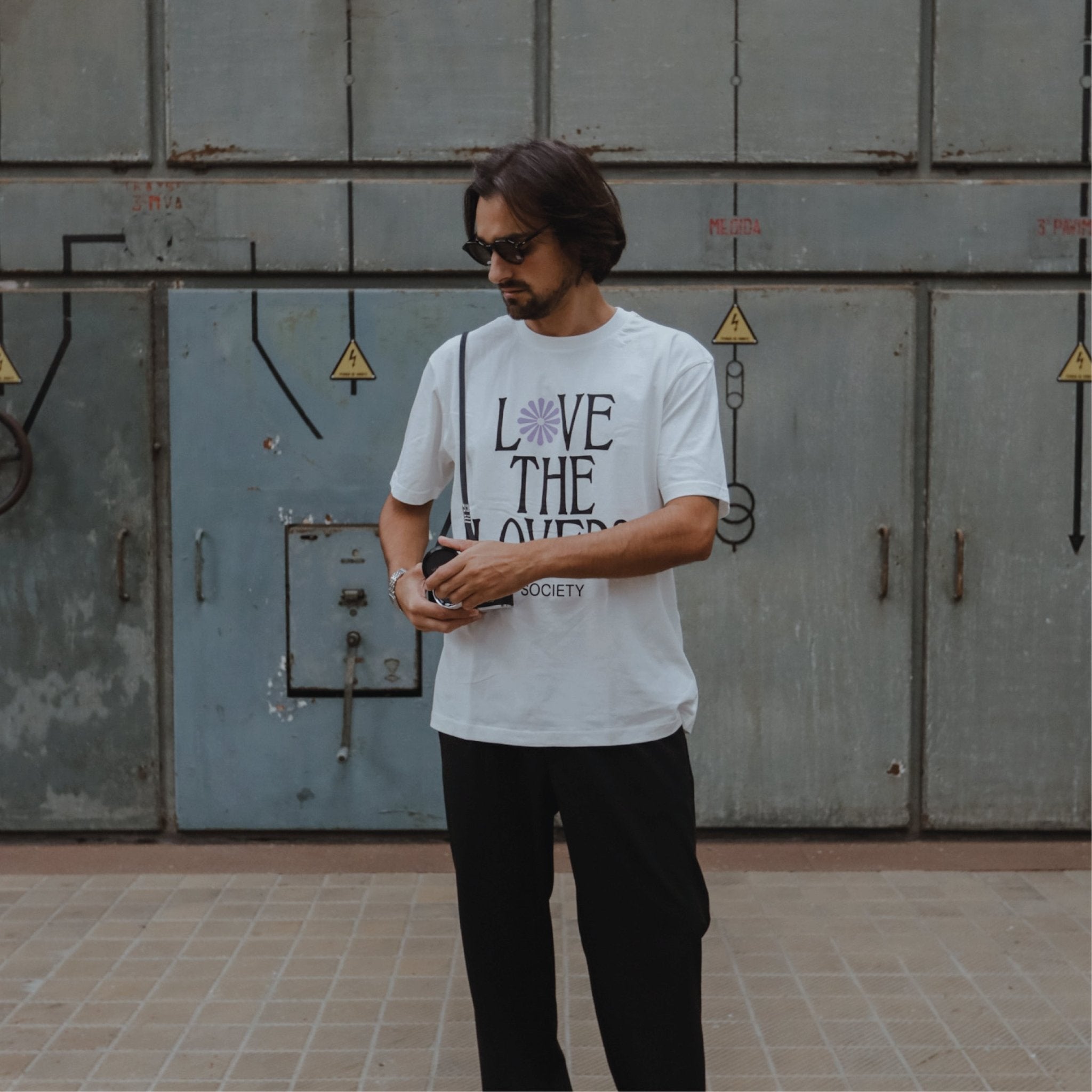 Love the Lovers T-Shirt offwhite - heysoho